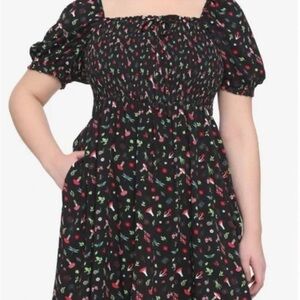 Hot Topic: Fairy Mushrooms Frog Dress 2XL